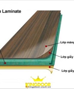 Cấu tạo của tấm MDF Lamiate