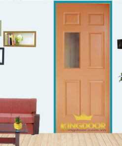 Mẫu cửa gỗ công nghiệp hdf veneer tại Kingdoor