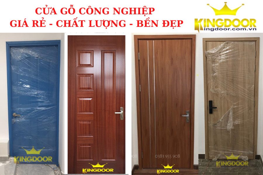Cửa gỗ công nghiệp HDF - MDF Kingdoor