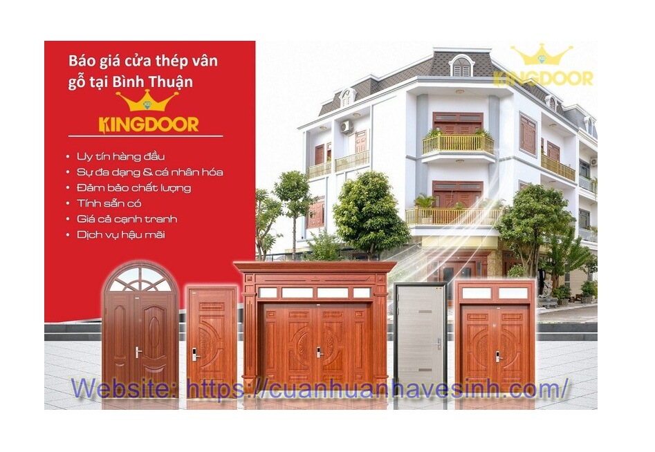 báo giá cửa thép vân gỗ tại Bình Thuận